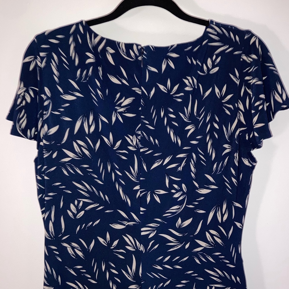 Navy and White Ralph Lauren Dress - Picture 4 of 4